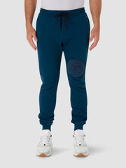 boy london 1976 bouchle towelling teal jogger pant