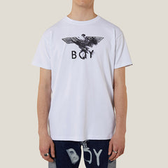 Boy London Eagle Dust White T Shirt
