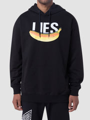 boy london lies black hoodie