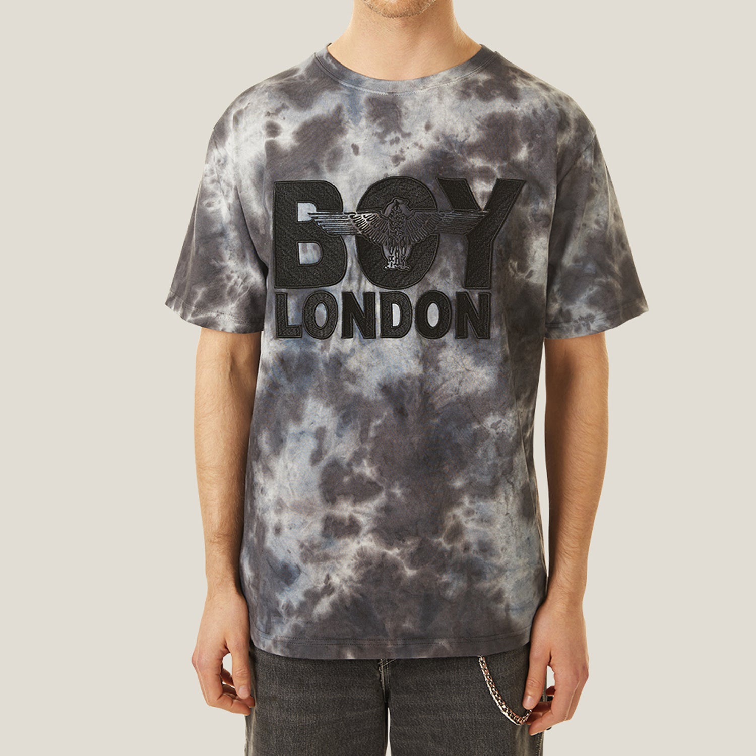 Boy London Midnight Black Grey T Shirt