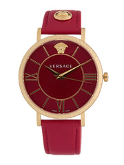 Versace Men's V Eternal Watch Red/Red One Size VEKA00222