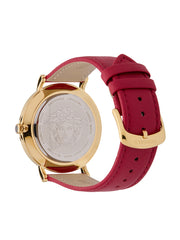 Versace Men's V Eternal Watch Red/Red One Size VEKA00222