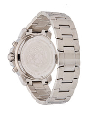 Versace Men's Chrono 45 Watch Green/Silver 45mm VE2E00821