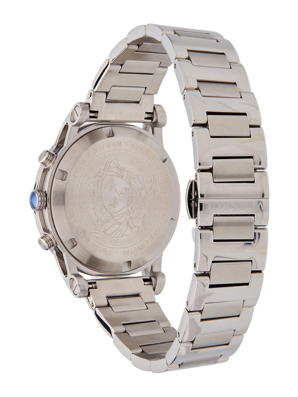 Versace Women's Sport Tech Restyling Watch Blue/Silver 40mm VEKB00522