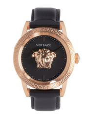 Versace Men's Palazzo Watch Black/Gold 43mm VERD01420