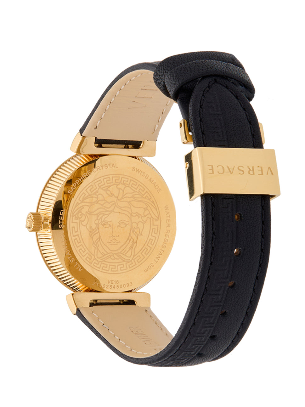 Versace Women's Daphnis Watch Black/Gold 35mm V16050017