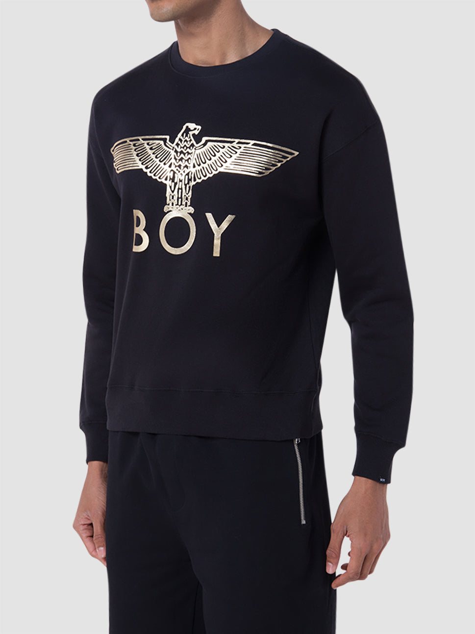 Boy London Boy Eagle Sweatshirt BlackGold BL 0011