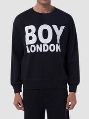 Boy London Sweatshirt BlackWhite BL10