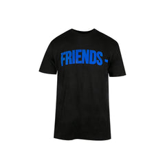 Vlone Friends Cotton Black/ Blue T-Shirt