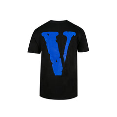 Vlone Friends Cotton Black/ Blue T-Shirt