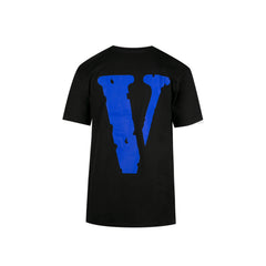 Vlone Staple Cotton Black/ Blue T-Shirt