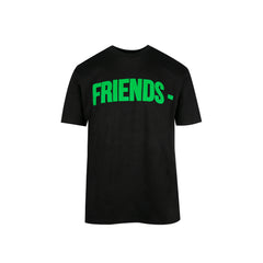 Vlone Friends Cotton Black/ Green T-Shirt