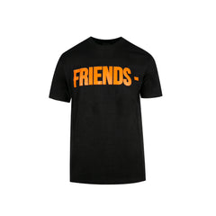 Vlone Friends Cotton Black/ Orange T-Shirt