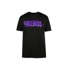 Vlone Friends Cotton Black/ Purple T-Shirt
