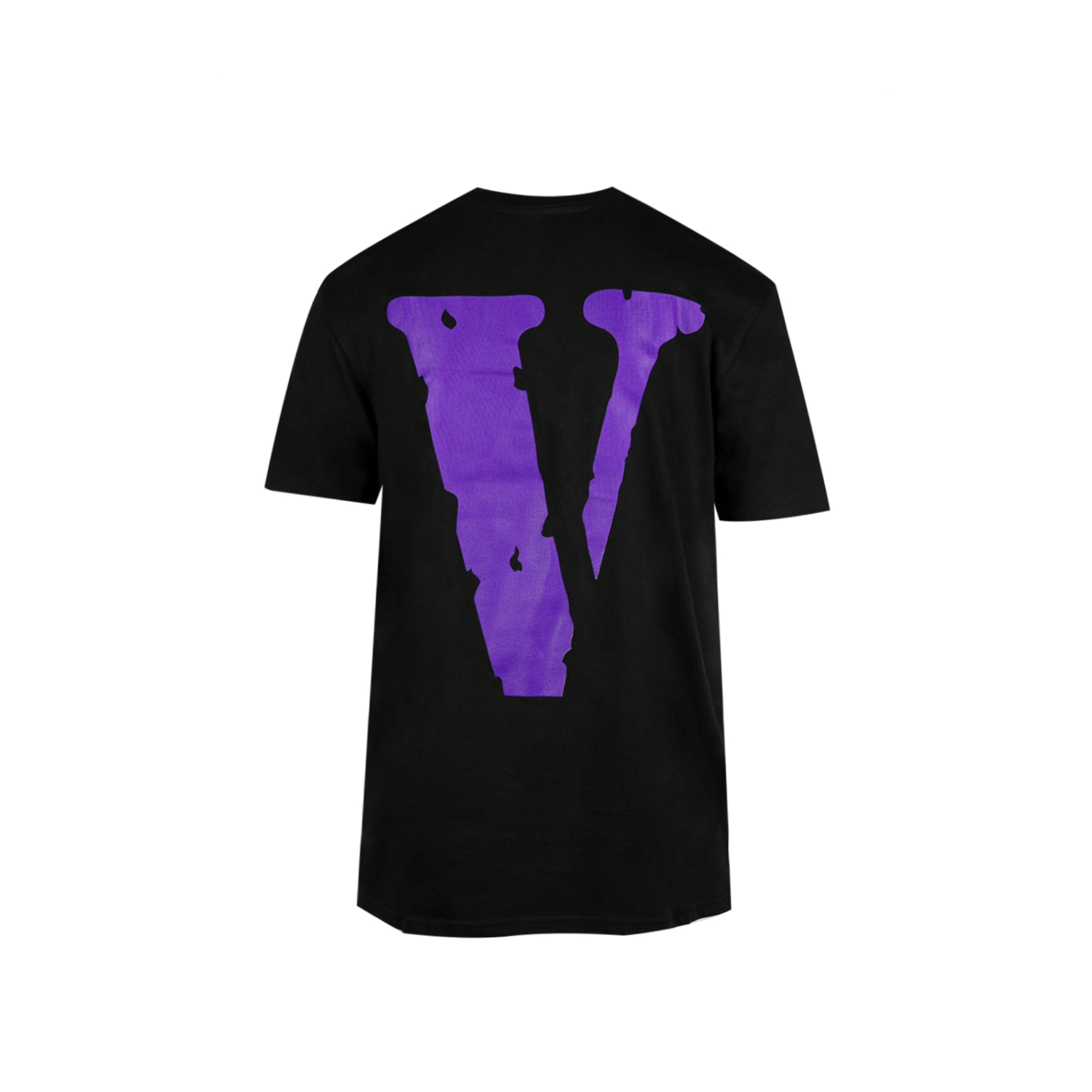 Vlone Staple Cotton Black/ Purple T-Shirt