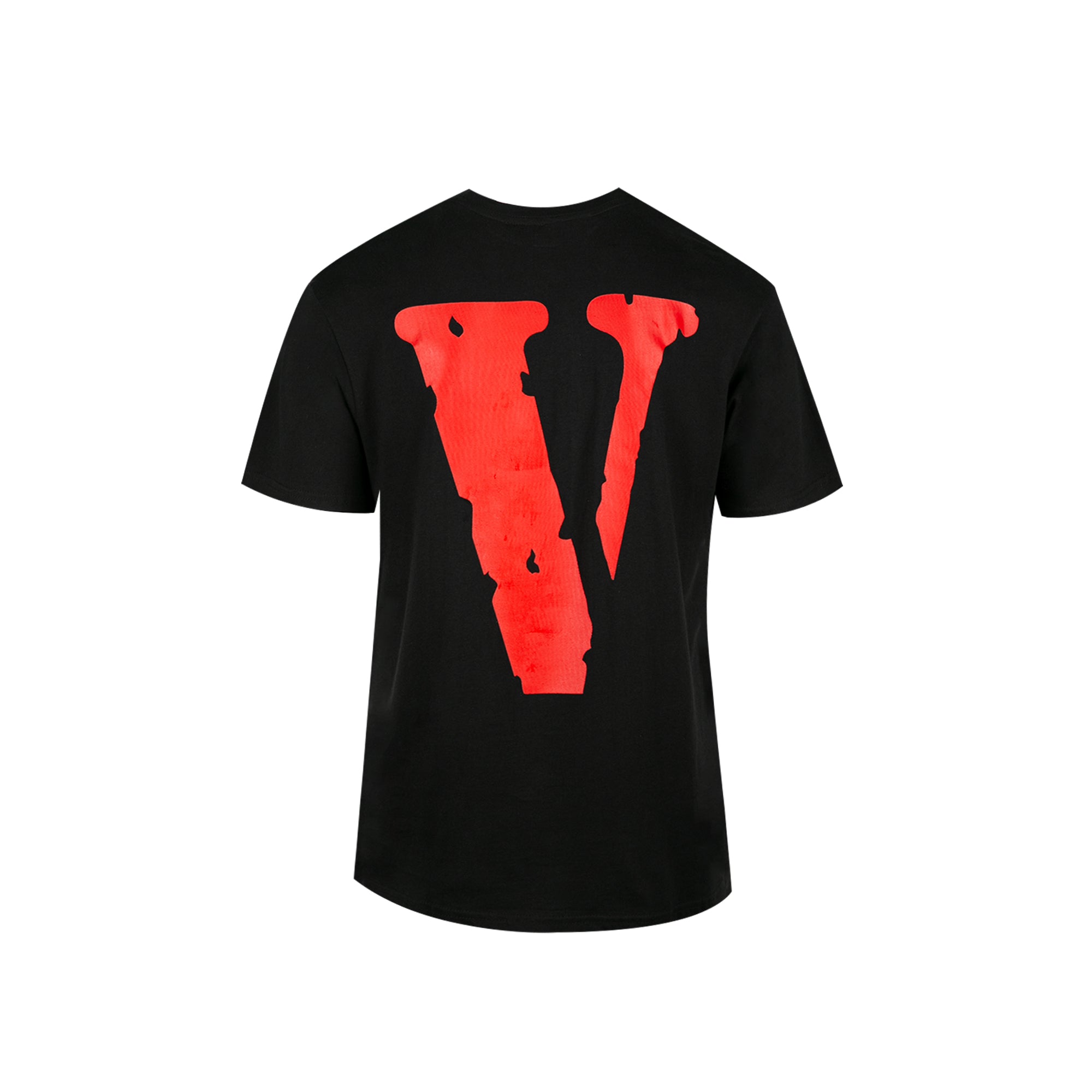 Vlone Staple Cotton Black/ Red T-Shirt