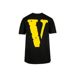 Vlone Friends Cotton Black/ Yellow T-Shirt