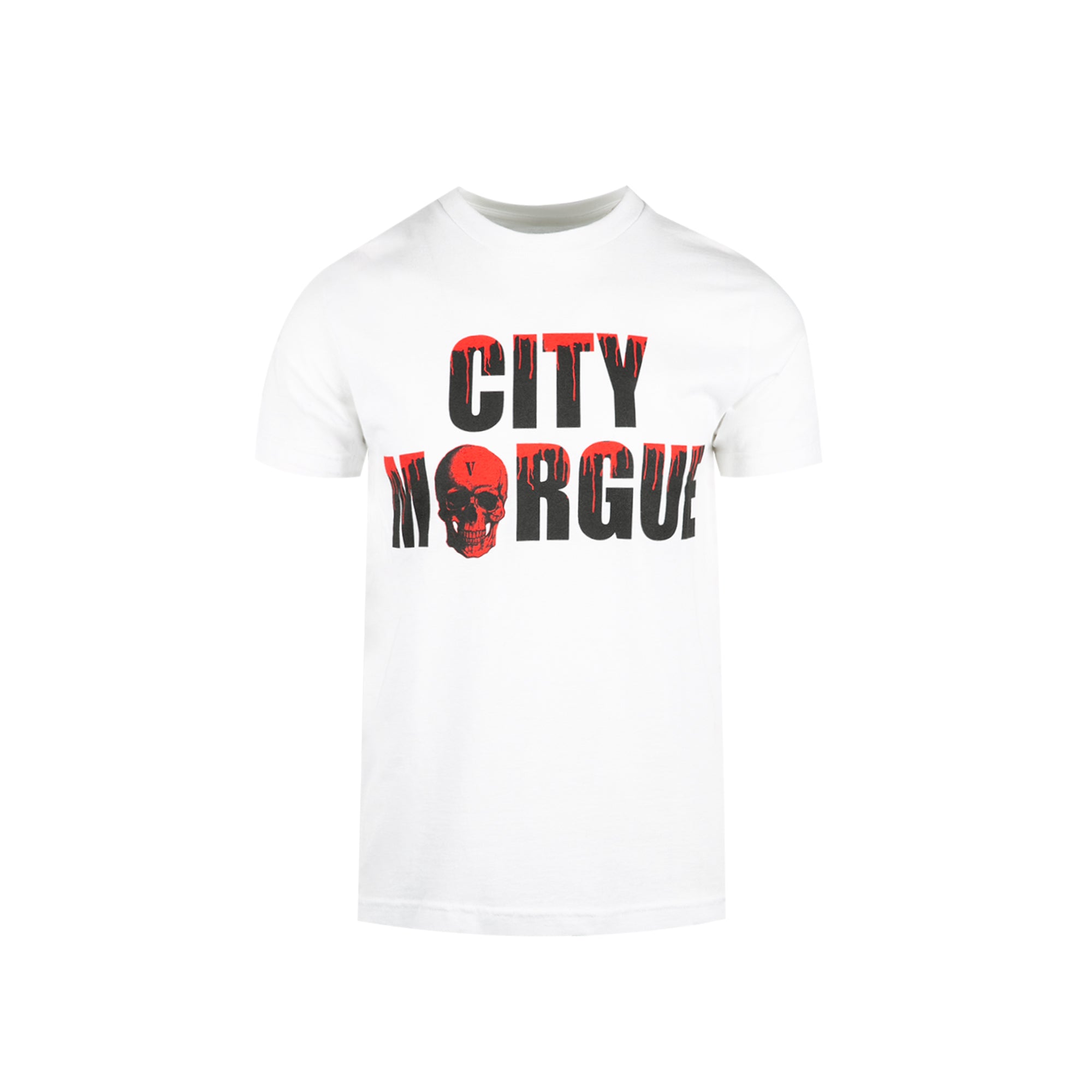Vlone City Morgue Cotton White T-Shirt