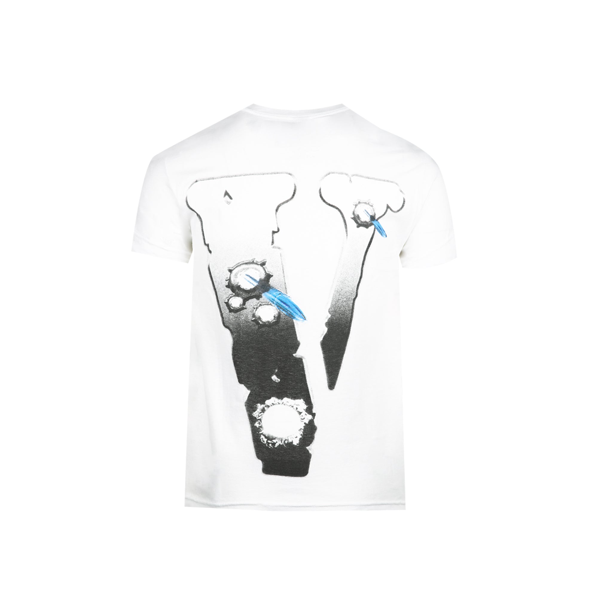Vlone Pop Smoke Hawk Cotton White T-Shirt