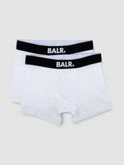 balr balr pack of 2 white trunks shorts balr
