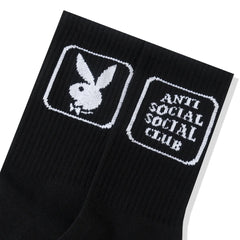 Anti Social Social Club Playboy X ASSC Bunny Black Socks