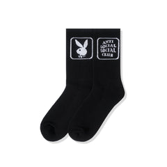 Anti Social Social Club Playboy X ASSC Bunny Black Socks