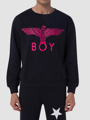 Boy London Boy Eagle Sweatshirt BlackPink 1015021