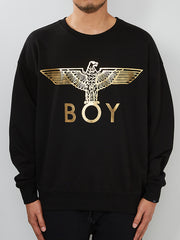 Boy London Eagle Sweatshirt Black Gold