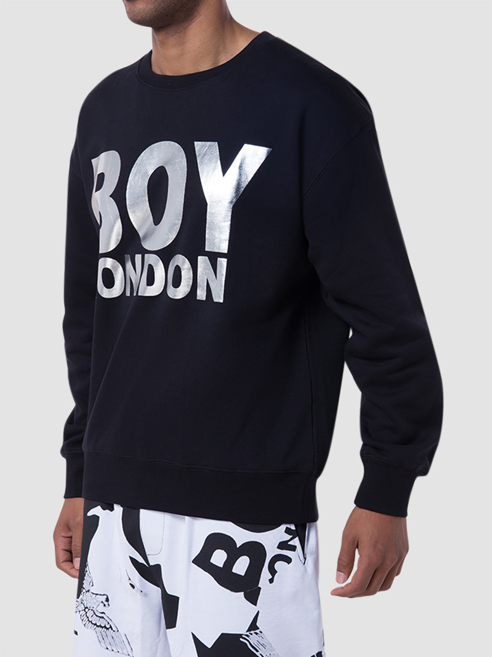 Boy London Sweatshirt BlackSilver 1015021
