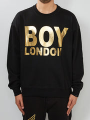 Boy London Sweatshirt Black Gold