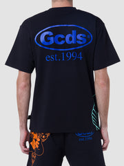 gcds gcds shell black t shirt