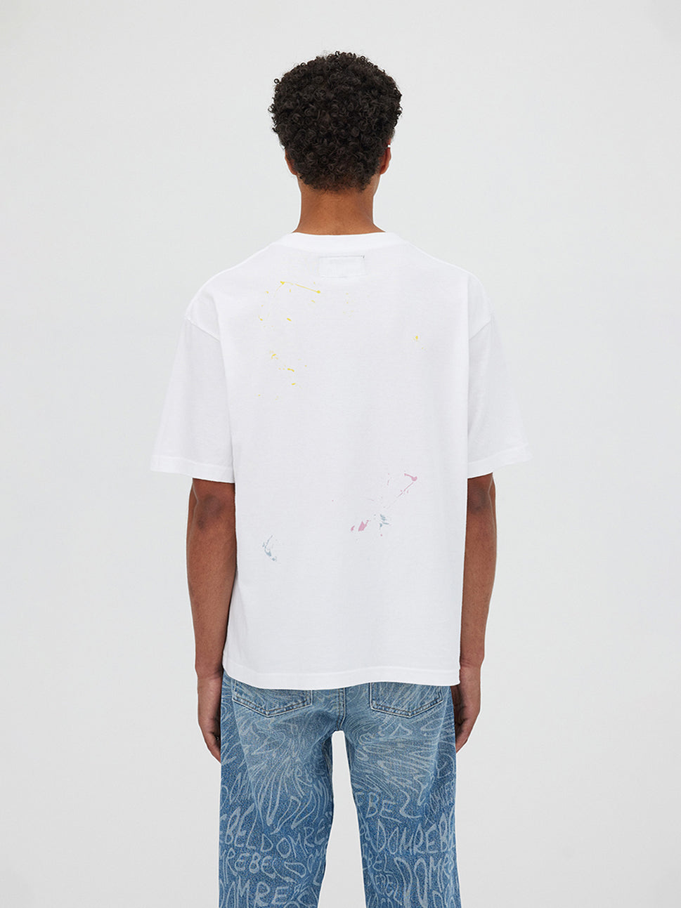 Domrebel Men's White Art Class T Shirt
