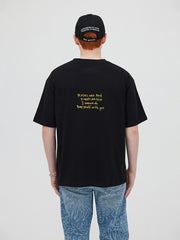 Domrebel Men's Black Cadeau T Shirt