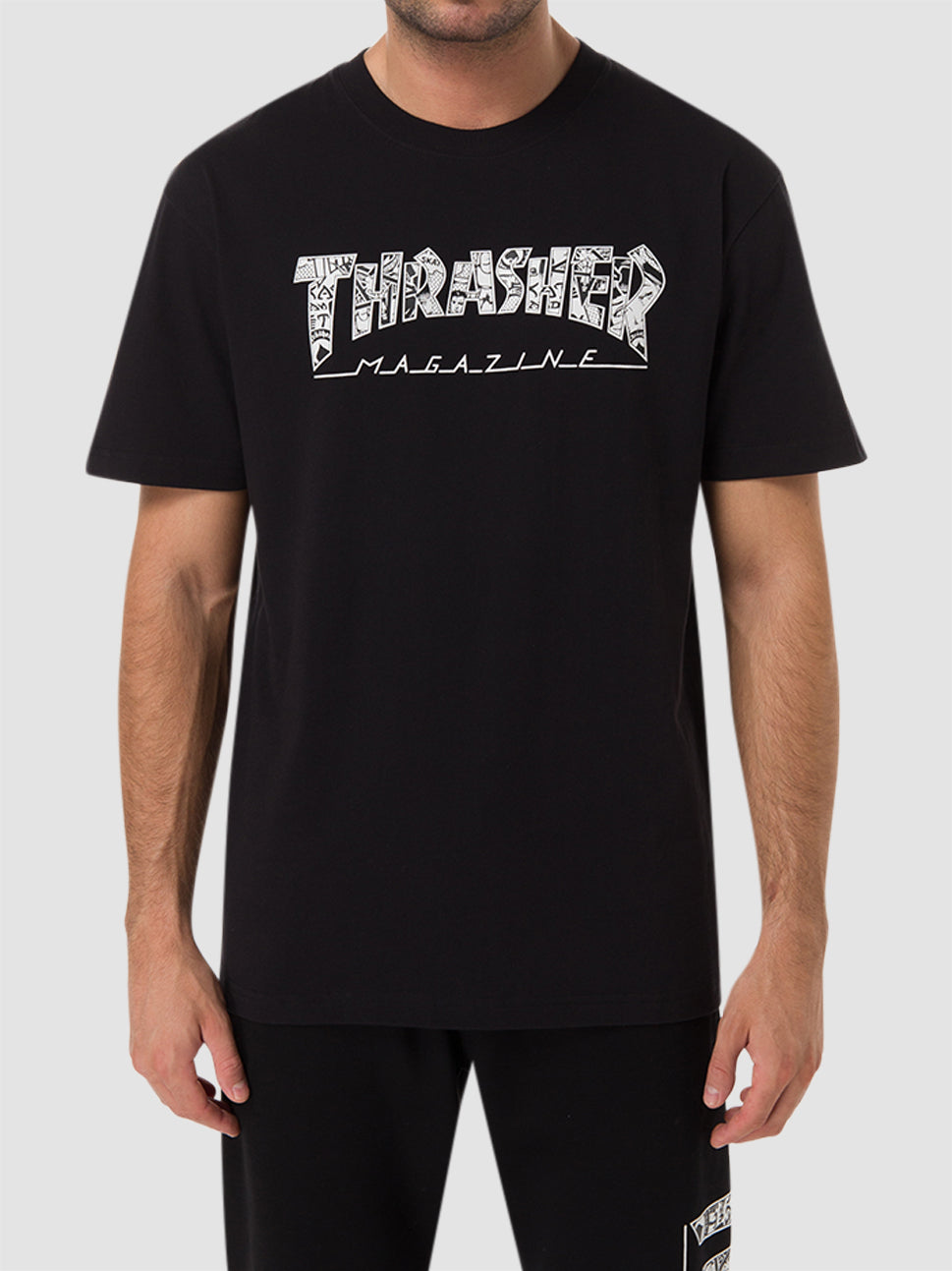 thrasher t shirt black 905689 90000002