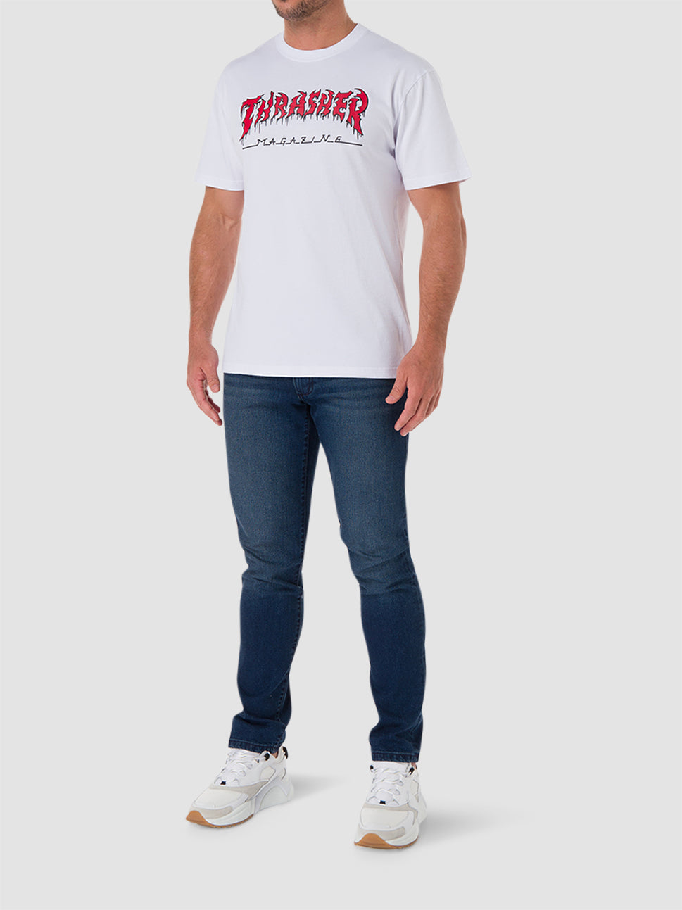 thrasher t shirt white 905693 90000006