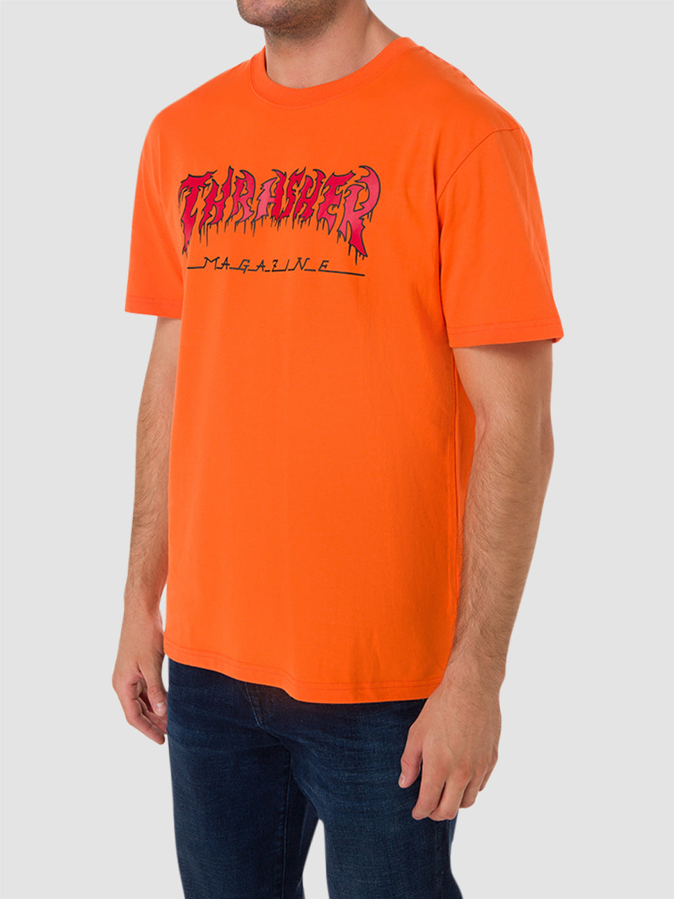 thrasher t shirt orange 905693 90000010