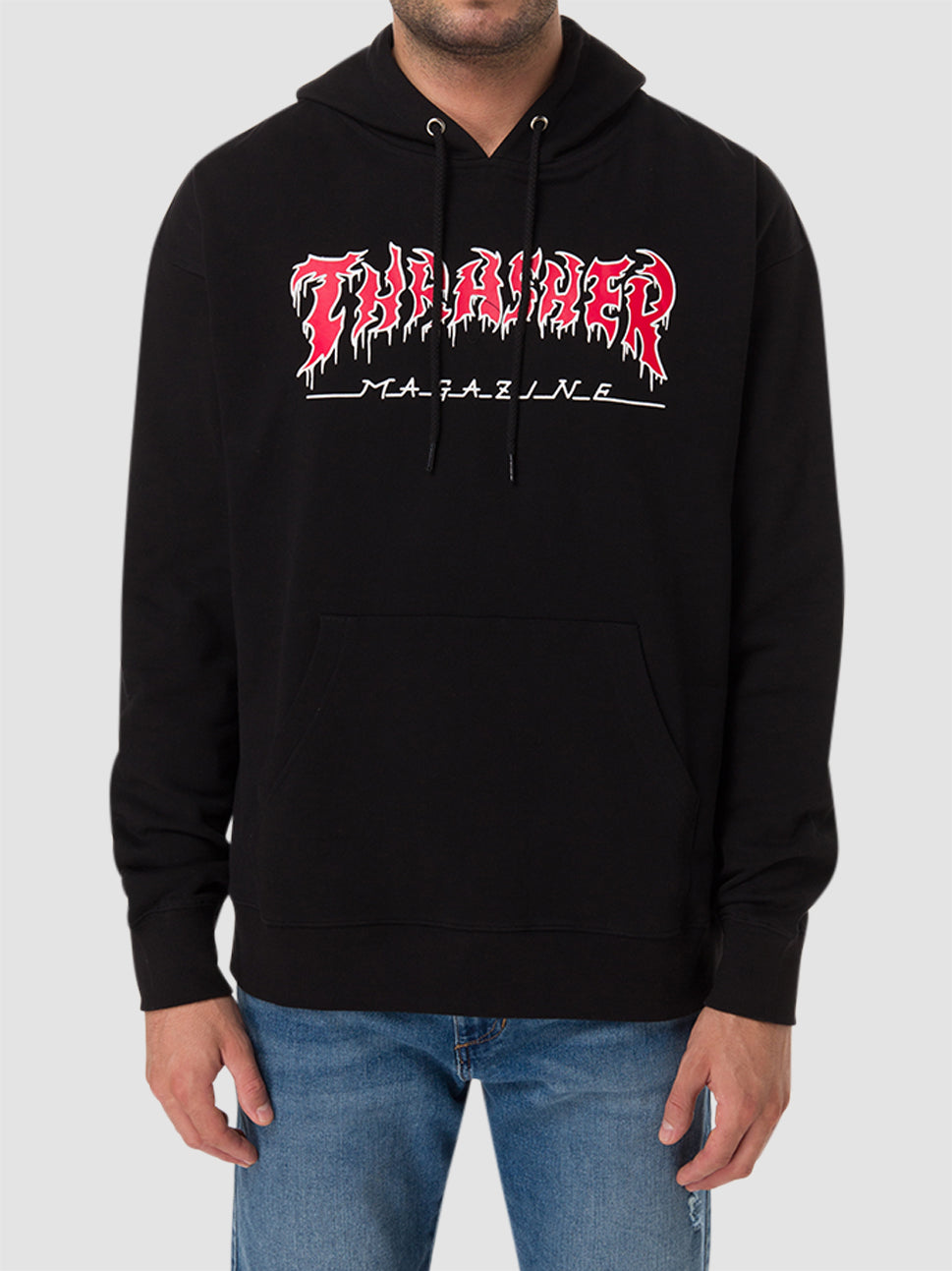 thrasher hoodie black 905694 90000002