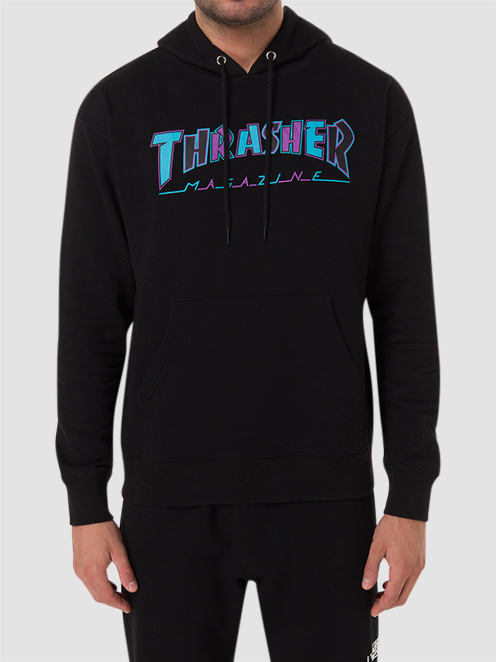 thrasher hoodie black 905696 90000002