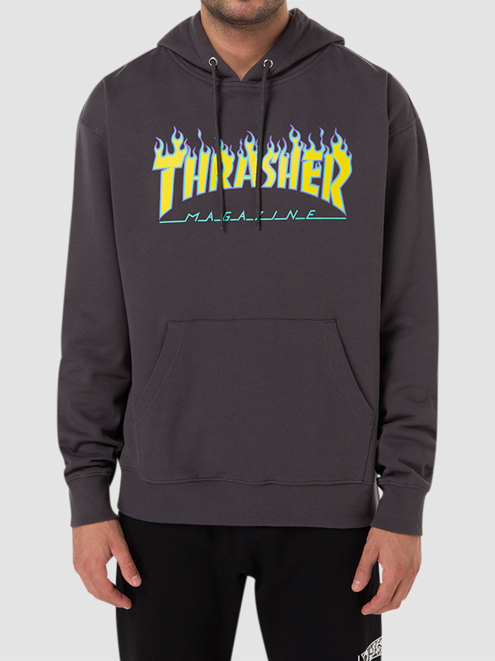 thrasher hoodie charcoal 905697 90000006