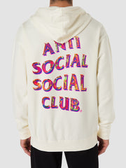 Anti Social Social Club Layer Lock Cream Hoodie