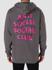 Anti Social Social Club The Shape Of Things Heather Grey Zip Hoodie