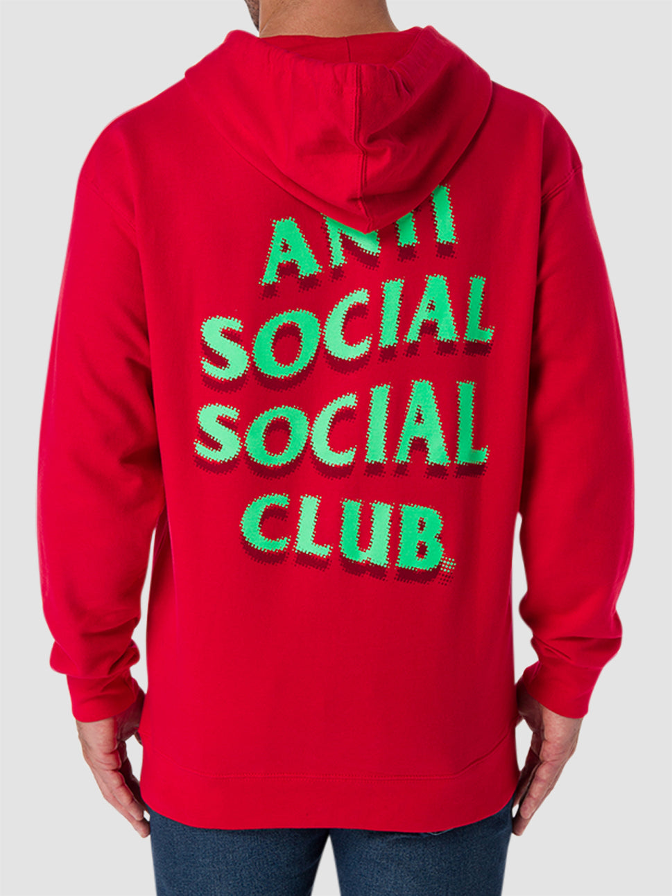 Anti Social Social Club Miami Red Hoodie