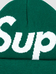 Supreme Big Logo Beanie Dark Green