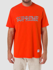 Supreme Bones Short Sleeve Top Orange