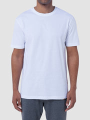 Balr Classic Metal Clip Straight Fit T Shirt Bright White B1112.1022