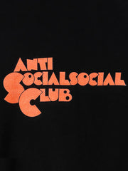 Anti Social Social Club Men Clamps Black Hoodie Black
