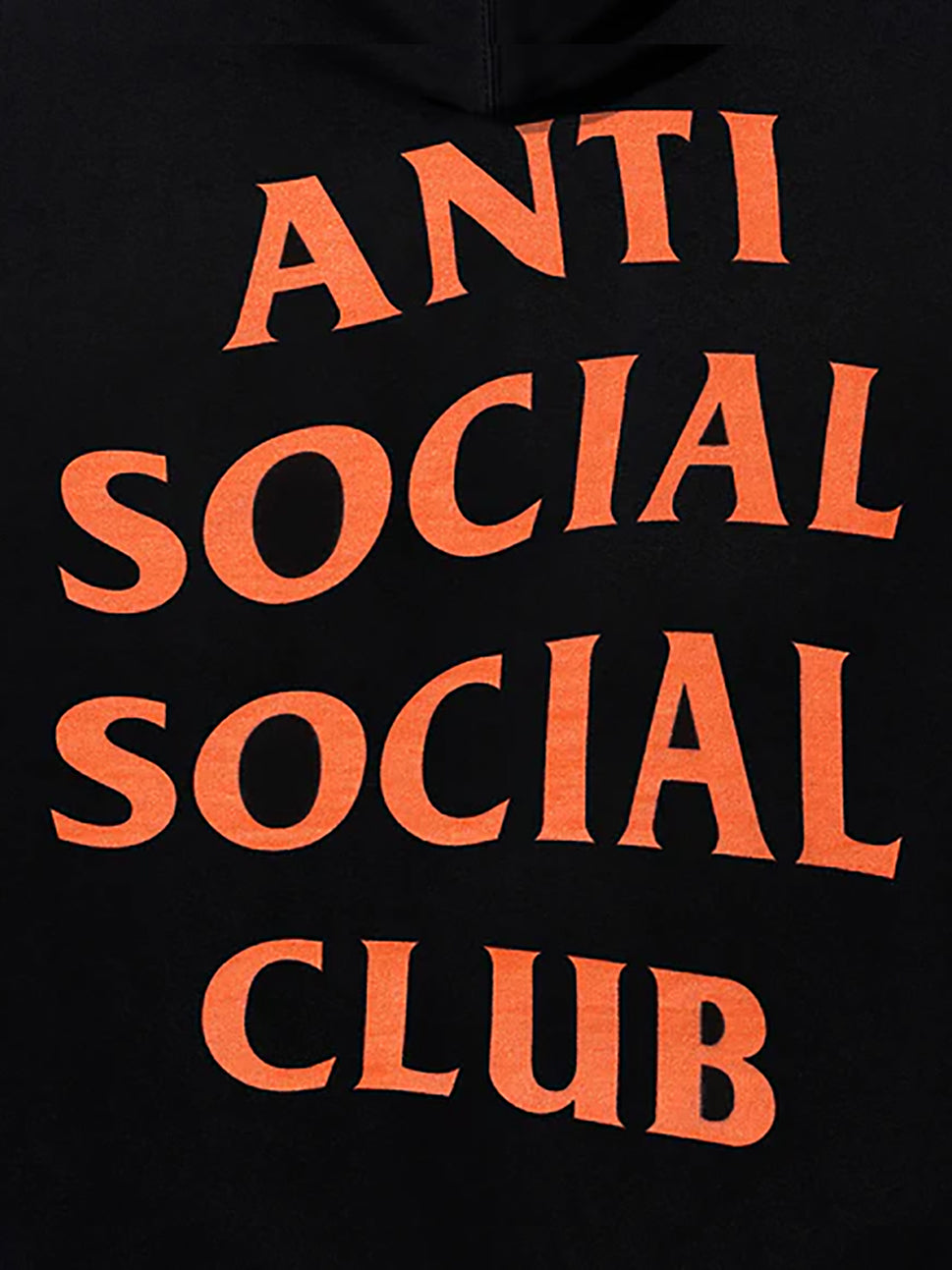 Anti Social Social Club Men Clamps Black Hoodie Black