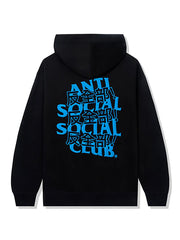 Anti Social Social Club Men Kaburosai Black Hoodie Black