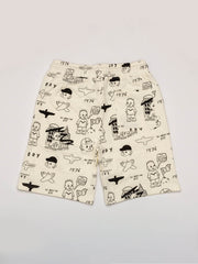 Boy London The Boy Repeating Shorts Off White