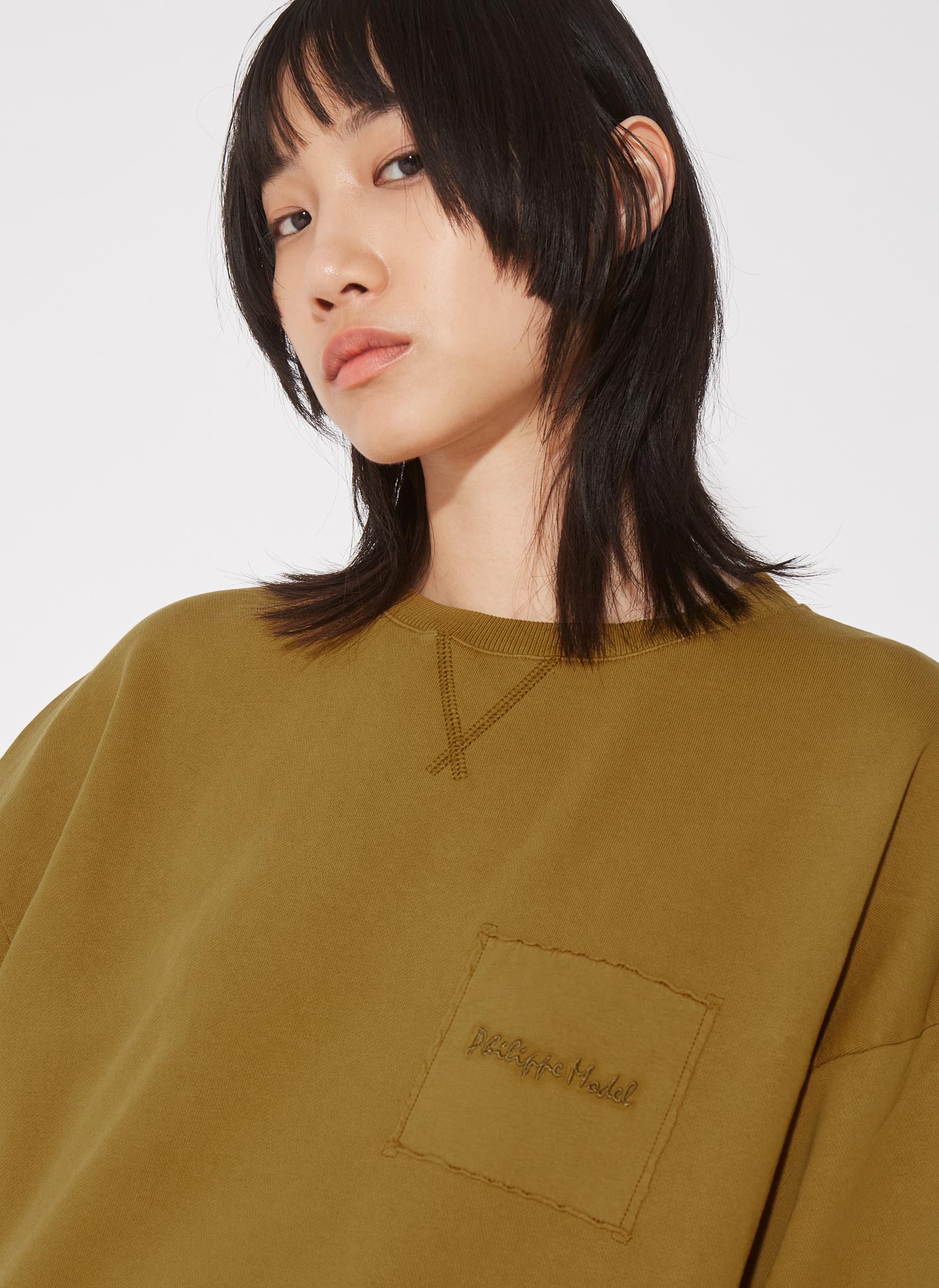 Philippe Model Crewneck Sweatshirt Woman SCNDSC12, Brigitte Huile